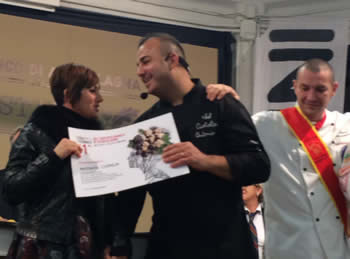 Antonio Ciotola alla 51° Fiera Nazionale del Tartufo Bianco di Acqualagna