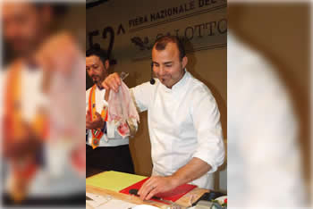 Antonio Ciotola alla 52° Fiera Nazionale del Tartufo Bianco di Acqualagna