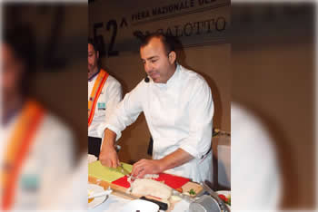 Antonio Ciotola alla 52° Fiera Nazionale del Tartufo Bianco di Acqualagna