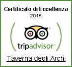 TripAdvisor certificato eccellenza 2016